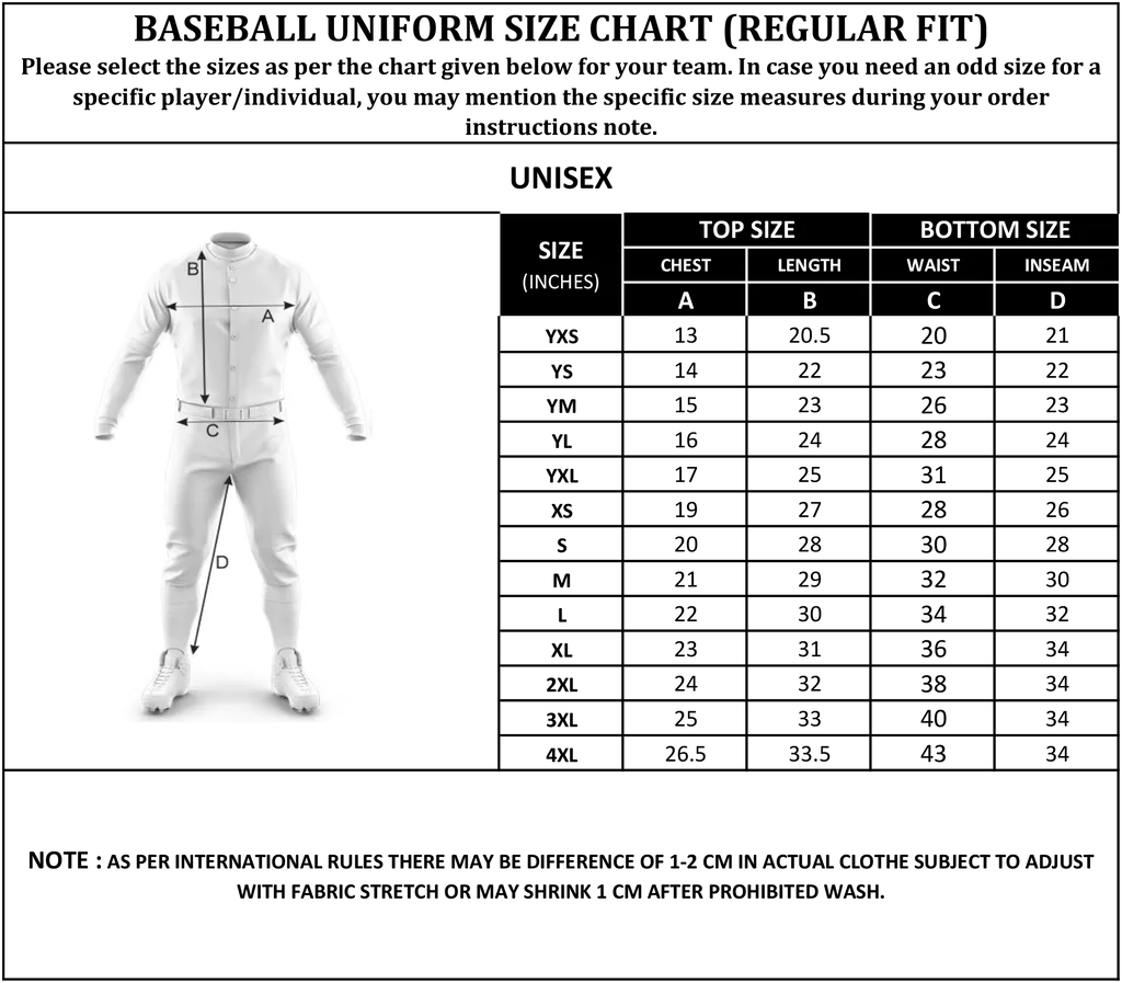 Size charts EASEMARTUS